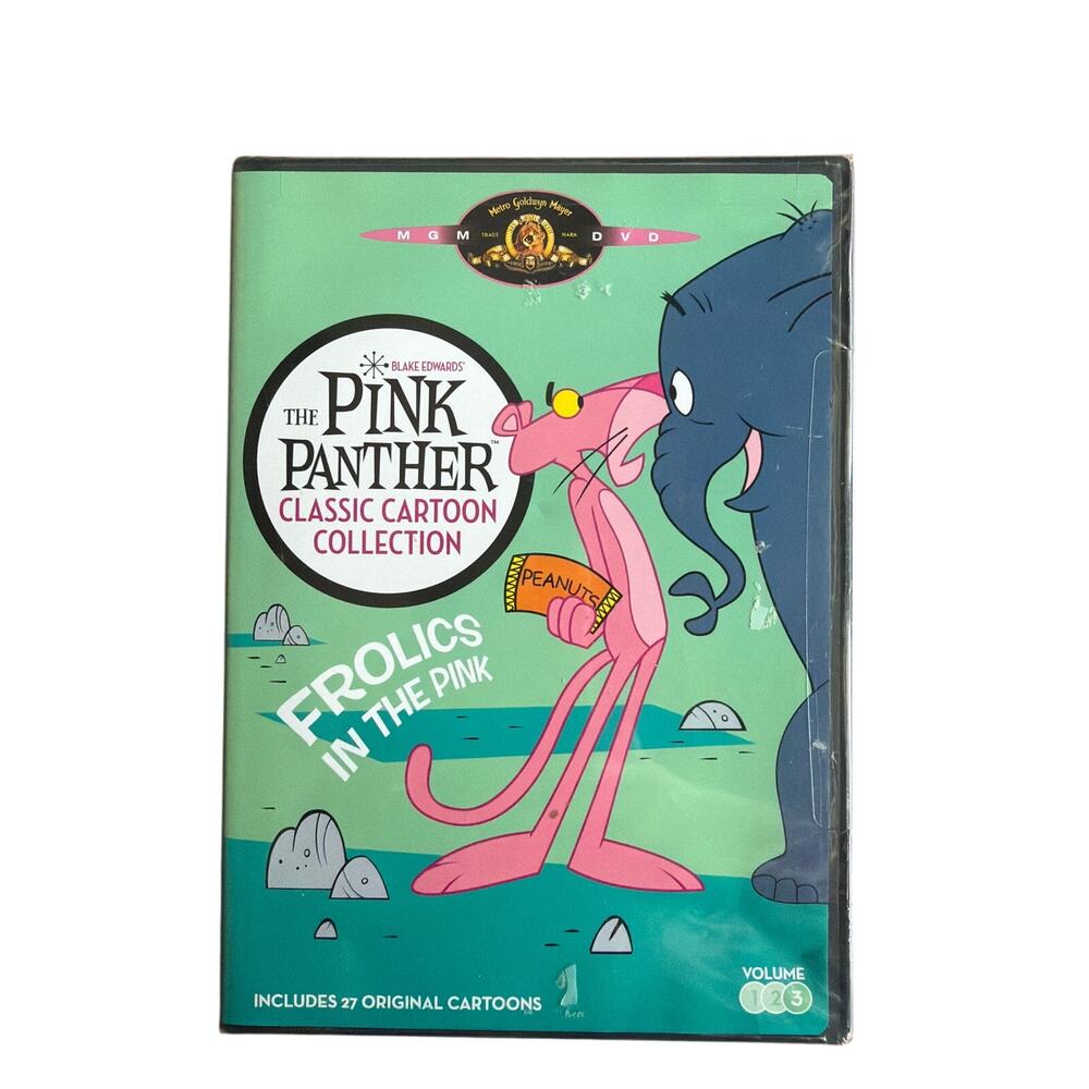 The Pink Panther Classic Cartoon Collection Vol 3 Frolics in the Pink DVD SEALED